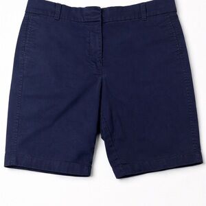 J. Crew Navy Chino Bermuda Shorts